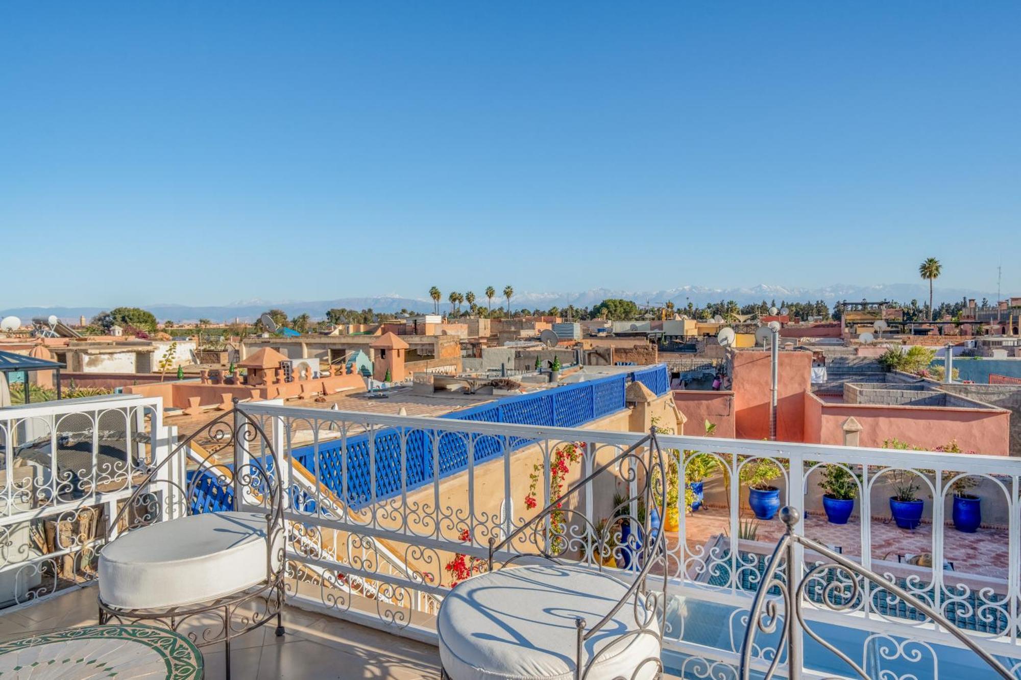 Riad Awinati Location Privatisee ,Piscine Chauffee , Beau Rooftop Marrákes Kültér fotó