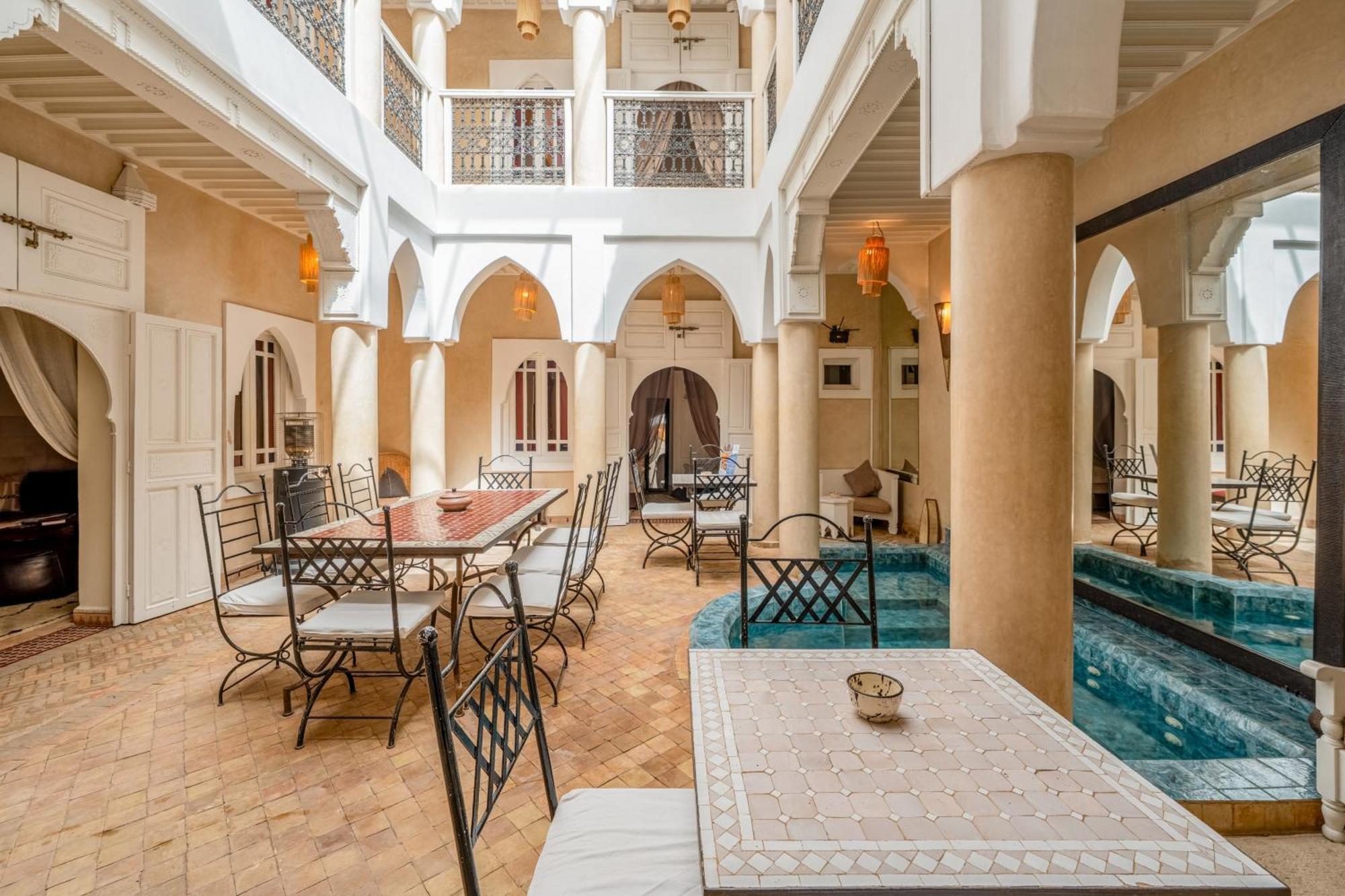 Riad Awinati Location Privatisee ,Piscine Chauffee , Beau Rooftop Marrákes Kültér fotó
